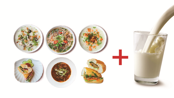 Cháo hàu 30.000 đồng, phở sốt vang 40.000 đồng, cháo cá cồi 35.000 đồng, bánh mì trứng cuộn thịt nguội 25.000 đồng, bánh mì sốt vang 35.000 đồng, bánh mì pate trứng 25.000 đồng.
