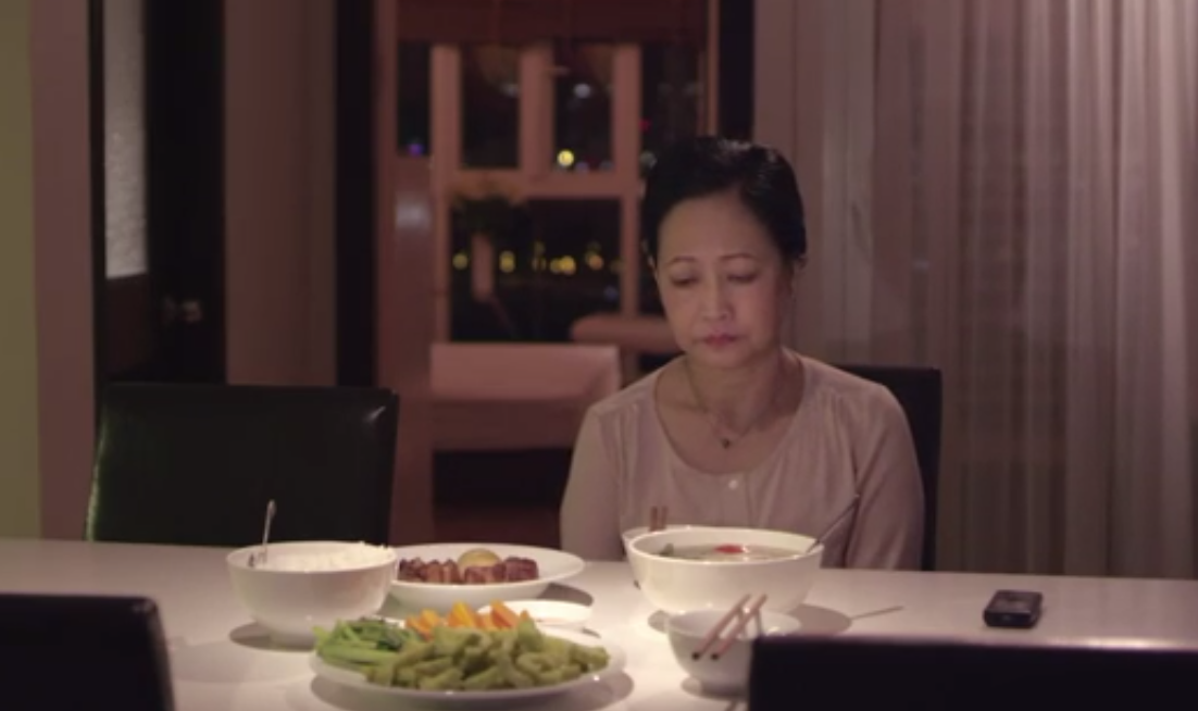 NSND Như Quỳnh đóng vai người mẹ.