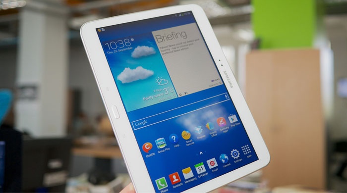 Màn hình Galaxy Tab 3 10.1 có độ phân giải 1280 x 800 pixels đem lại hình ảnh sắc nét, sống động.