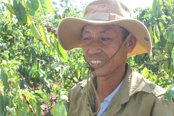 Nong dan Buon Me Thuot hao hung voi du an trong ca phe moi hinh anh