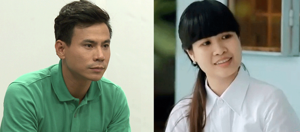 Hình ảnh Trí Quang 01 bên & Trúc Phuong 1 bên. Không cần phải dùng hình trong show