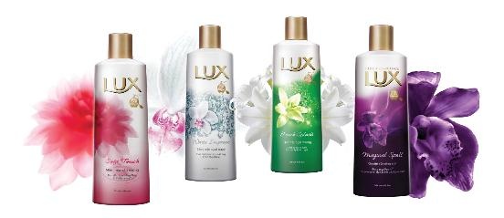 Bộ sản phẩm sữa tắm nước hoa mới của Lux.   