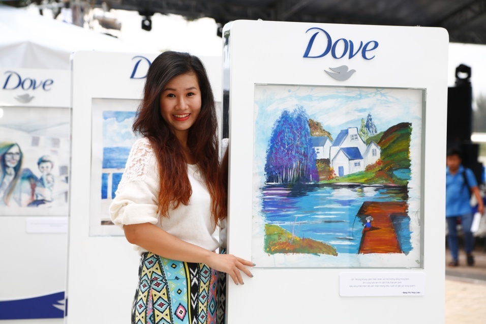 Các tác phẩm xuất sắc sẽ được tham gia vào cuộc thi do Dove tài trợ.