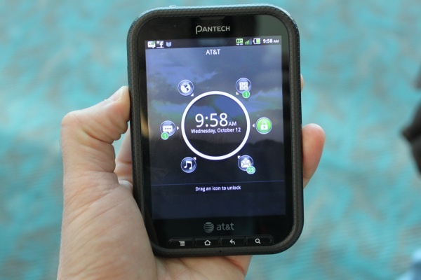 Pantech Pocket P9060 - Smartphone gia re, pin 'trau' hinh anh