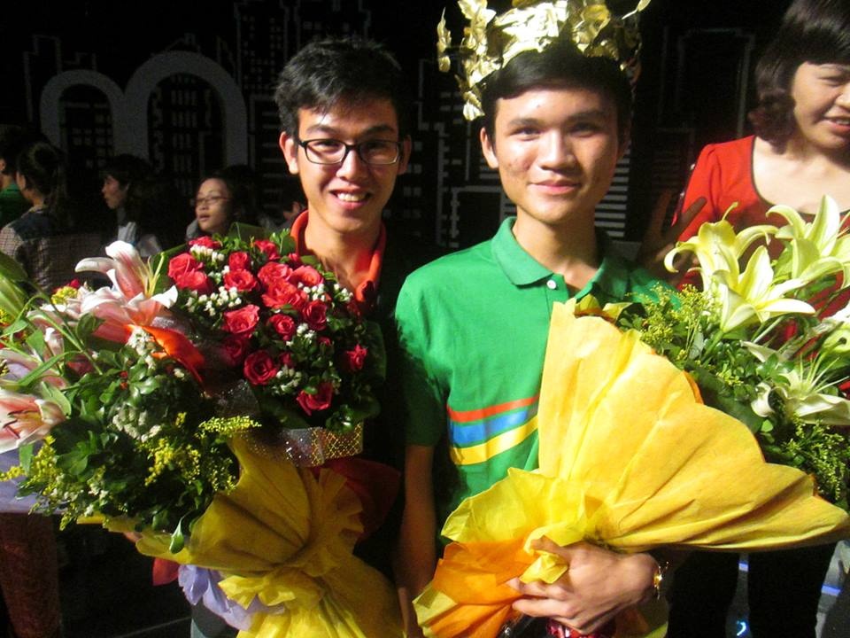 Vũ Tiến Đạt trong niềm vui chiến thắng ở quý 2.