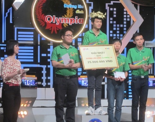 Trong Nhân là ứng viên sáng giá cho vòng nguyệt quế của Đường lên đỉnh Olympia năm thứ 14.