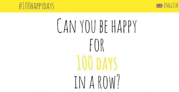 #100happydays kêu gọi bạn trẻ trân trọng cuộc sống trong từng khoảnh khắc.