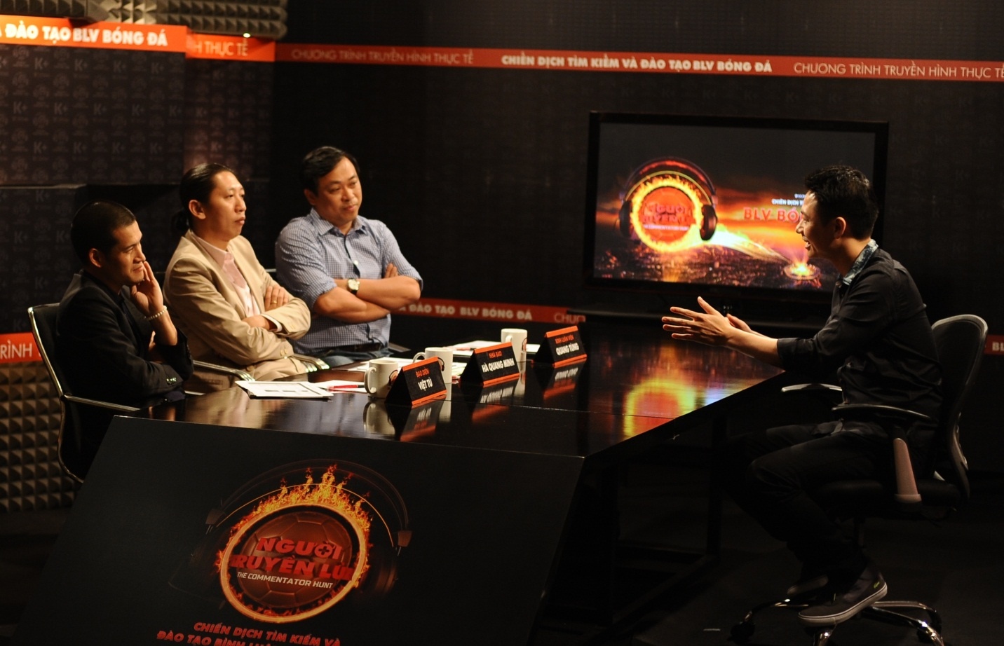 Những bình luận viên hàng đầu Việt Nam đã được Người truyền lửa 2 mời làm giám khảo.