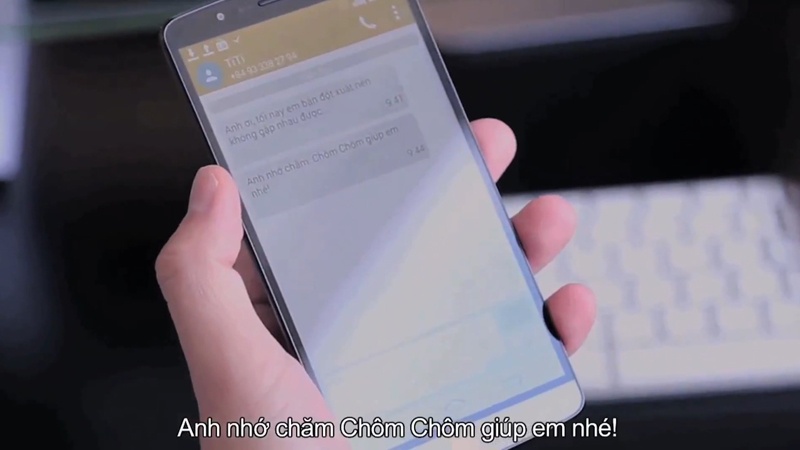 Trang Pháp nhắn tin “gài bẫy”Dương Khắc Linh.