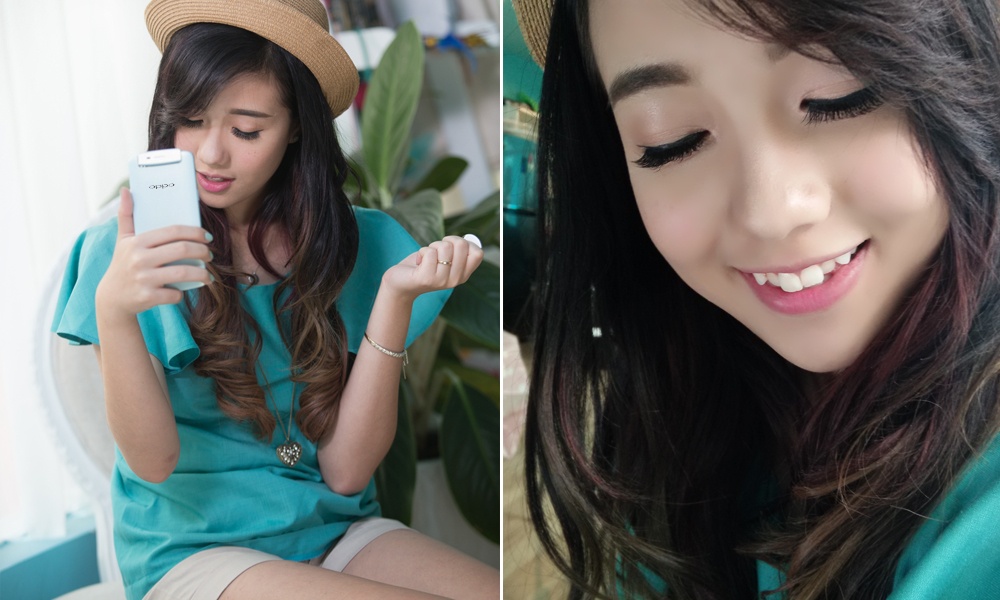 Một bức ảnh “tự sướng” mà như vô tình bị chụp trộm của Mie.