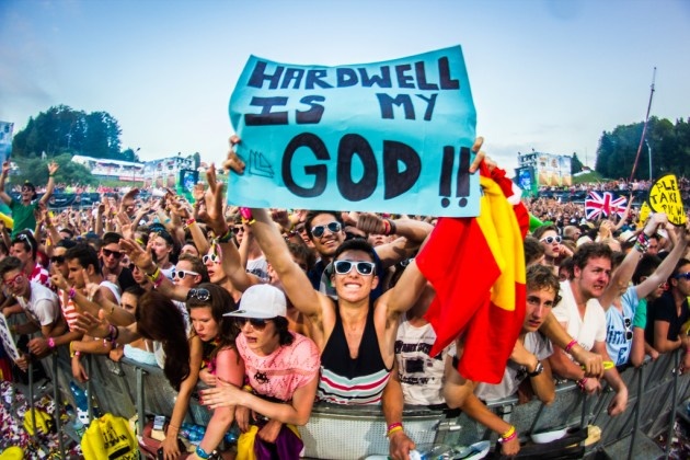 Hardwell sở hữu lượng fan “khủng” trên toàn thế giới.