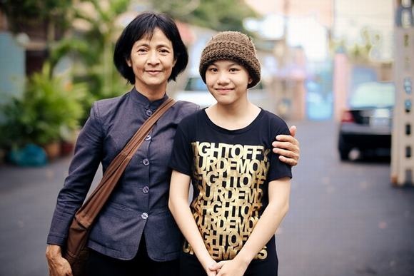 Nguyễn Thanh Huyền Trân mồ côi từ nhỏ và sớm nương nhờ cửa phật.