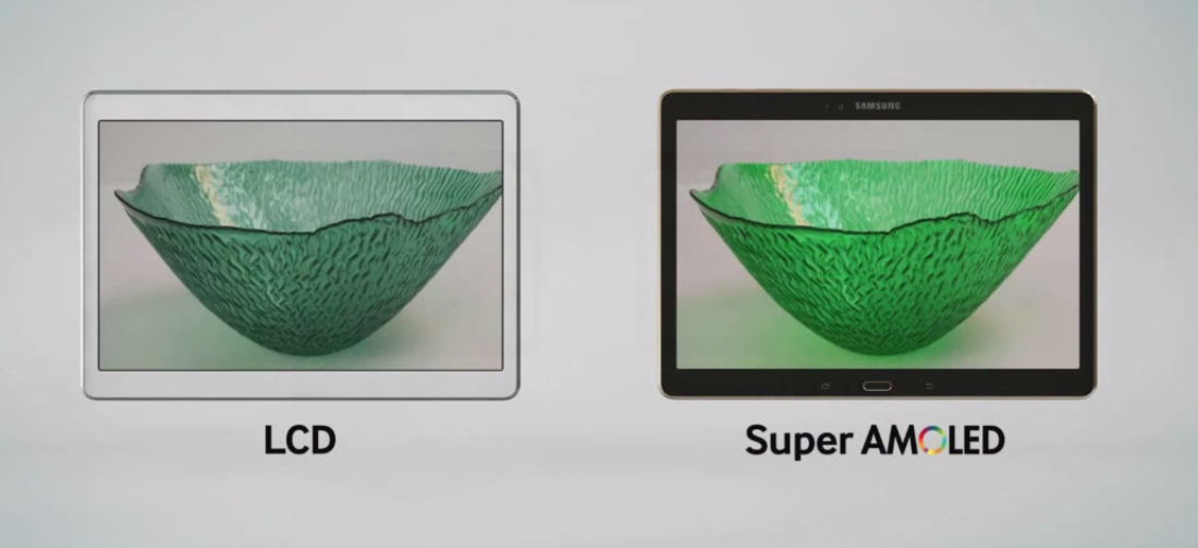 Công nghệ Super AMOLED cho màu sắc rực rỡ hơn hẳn công nghệ LCD của Retina.