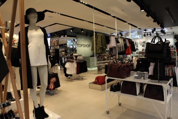 Những sản phẩm mới nhất của Topshop đều có mặt ở đây.