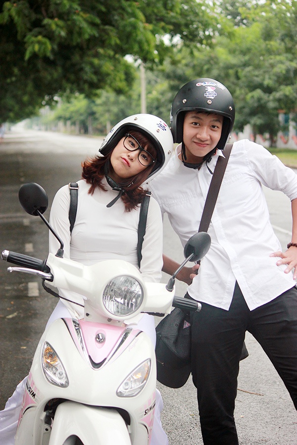 Ngoài đời, Quang Quíu và Hoàng Yến là những người bạn chơi rất thân.