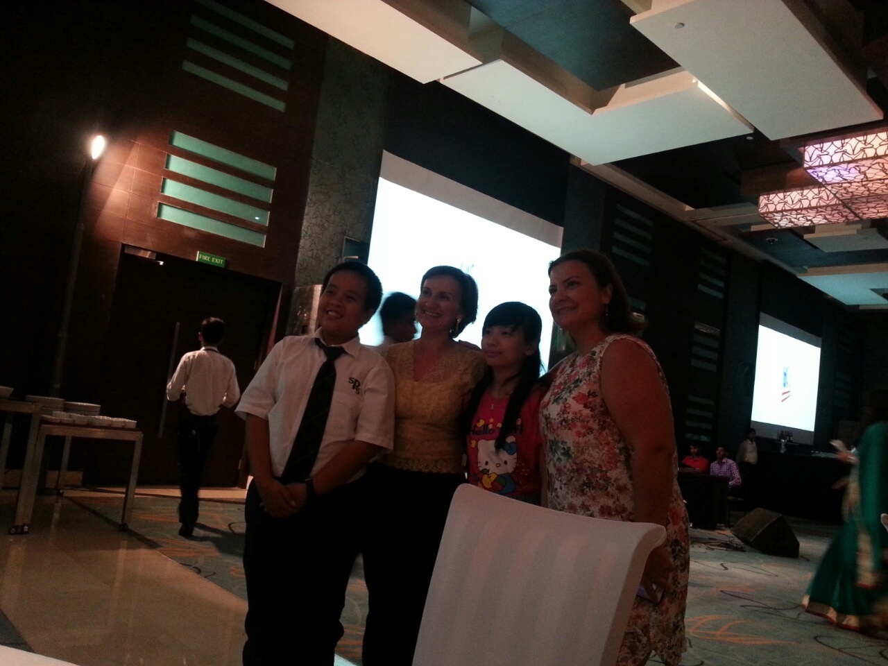   Nhật Nam cho biết Chủ tịch của FDI đã rất ấn tượng về trẻ em Việt Nam và luôn gọi các em là “những người thay đổi thế giới”.