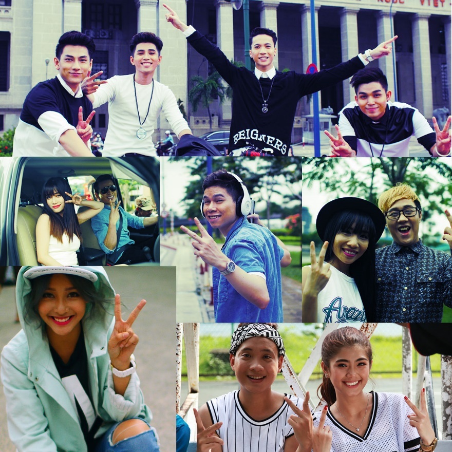 Hàng loạt sao Việt như Chipu, 365Daband… cũng đã upload Selfie Video của mình.