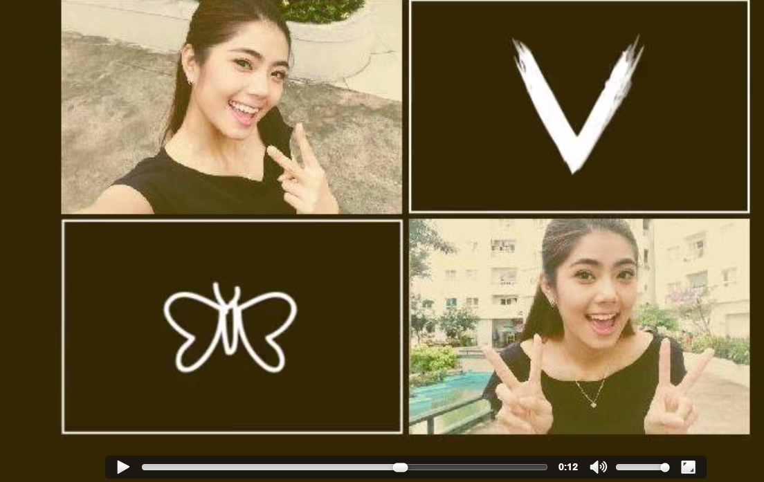   Đàm Phương Linh rất chịu khó chăm chút cho thành phẩm Self-V của mình.