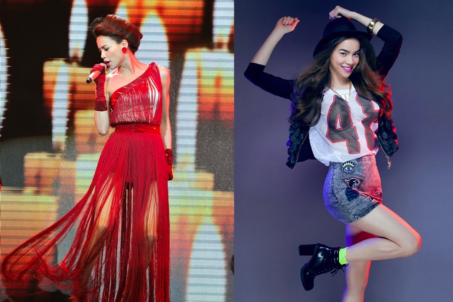 Hà Hồ biến hóa khôn lường trong phong cách.