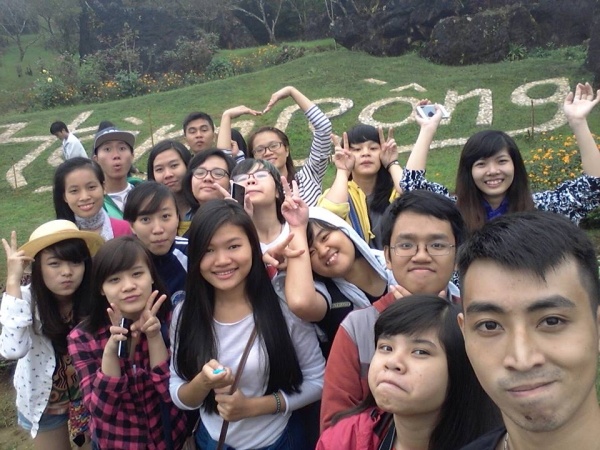   Wefie cho phép cả nhóm bạn thể hiện tinh thần tập thể.