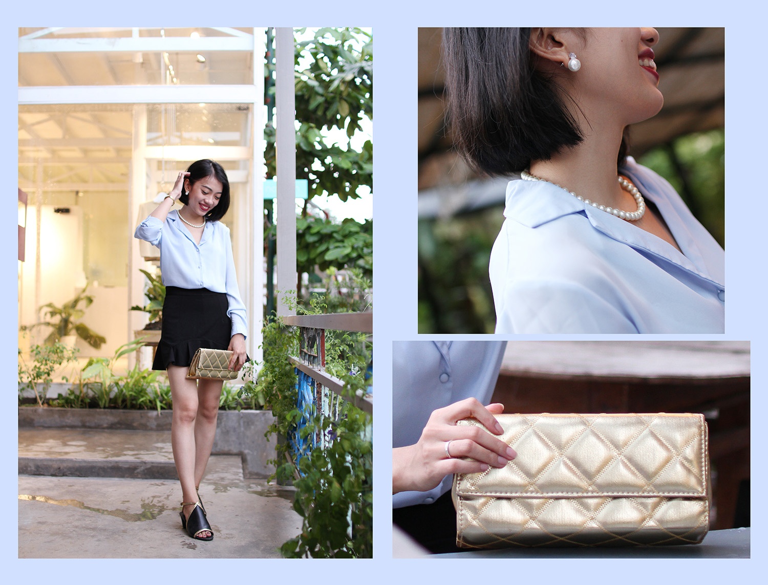      Phong cách cô gái thành thị (cosmopolitan girl) tạo vẻ năng động, gợi cảm cho người mặc.