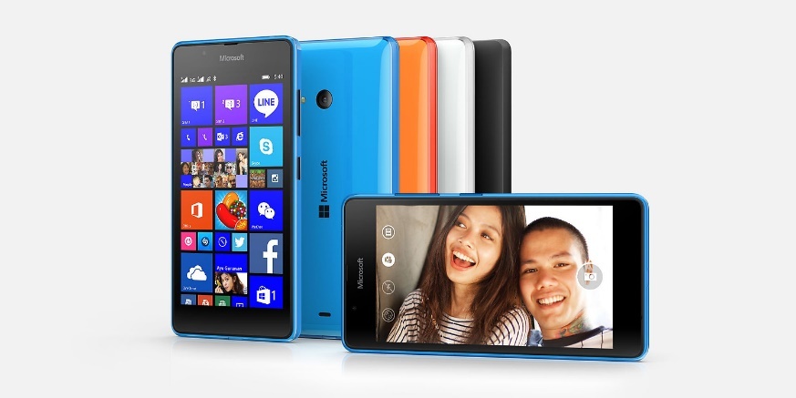 Lumia 540, smartphone chạy  trên nền tảng Windows Phone mới của Microsoft.