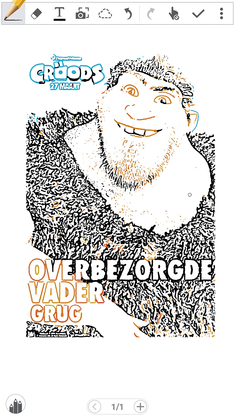  Sau khi chuyển đổi,  bạn thực hiện thao tác xóa, vẽ, tô màu…      