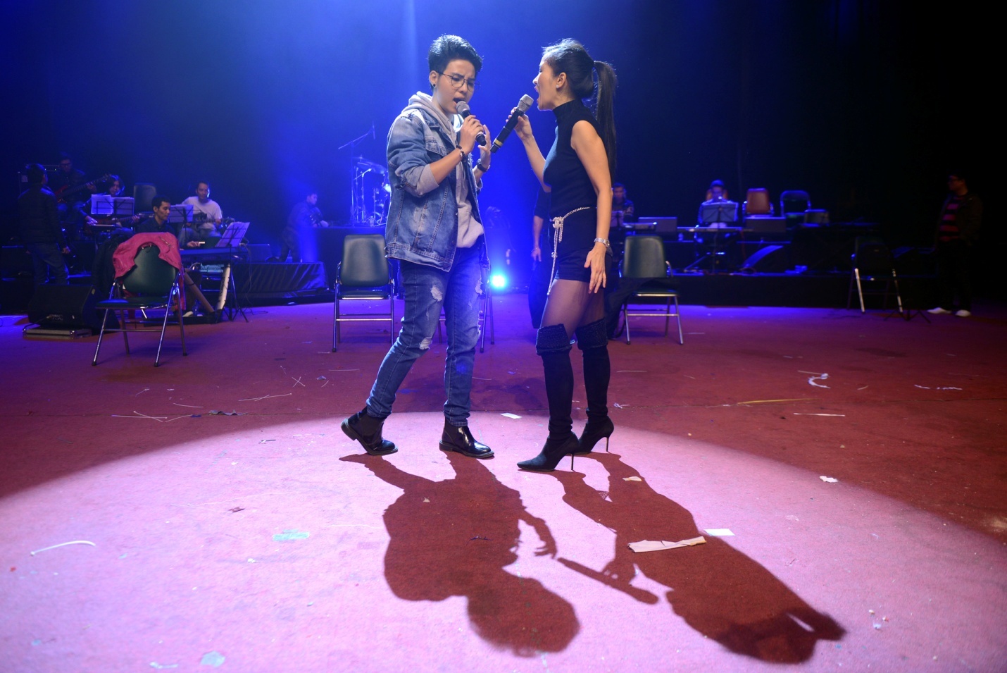 Trong đêm nhạc Phố à phố ơi... Bống à Bống ơi,  Cát Tường và Hồng Nhung sẽ có một tiết mục song ca ấn tượng.