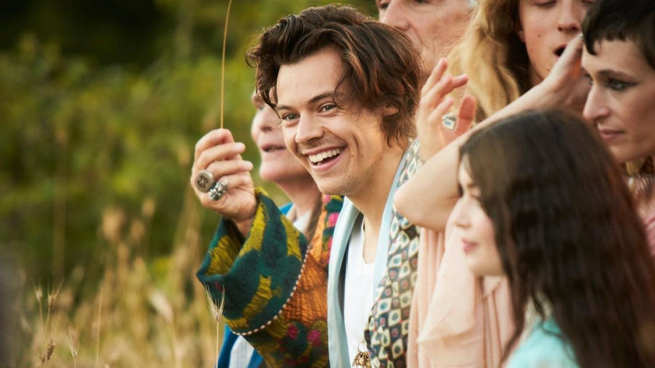 Harry Styles xuat hien thu hut trong phim thoi trang cua Gucci hinh anh