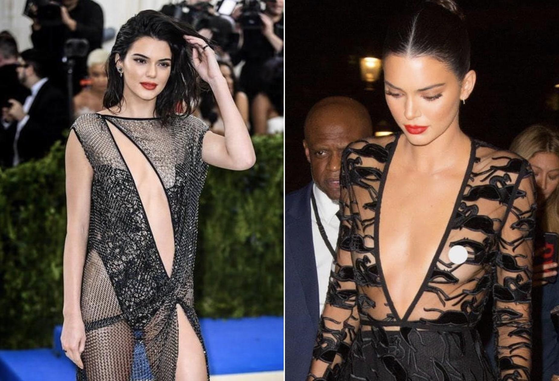 Kendall Jenner chuong mot vay lo nguc, cat xe qua da gay phan cam hinh anh