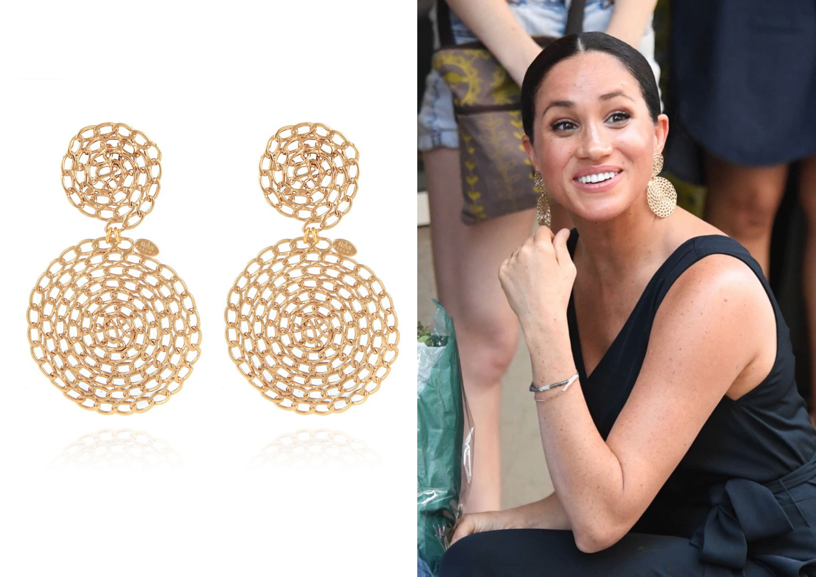 meghan markle deo trang suc binh dan anh 1