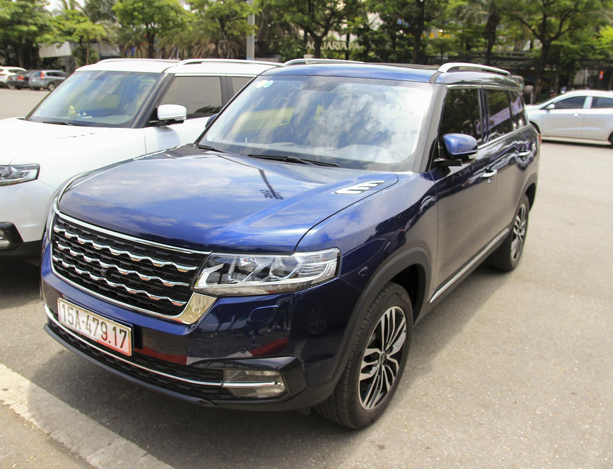 SUV Trung Quoc BAIC Q7 - chat lieu re tien, da cop luc duoc luc khong hinh anh