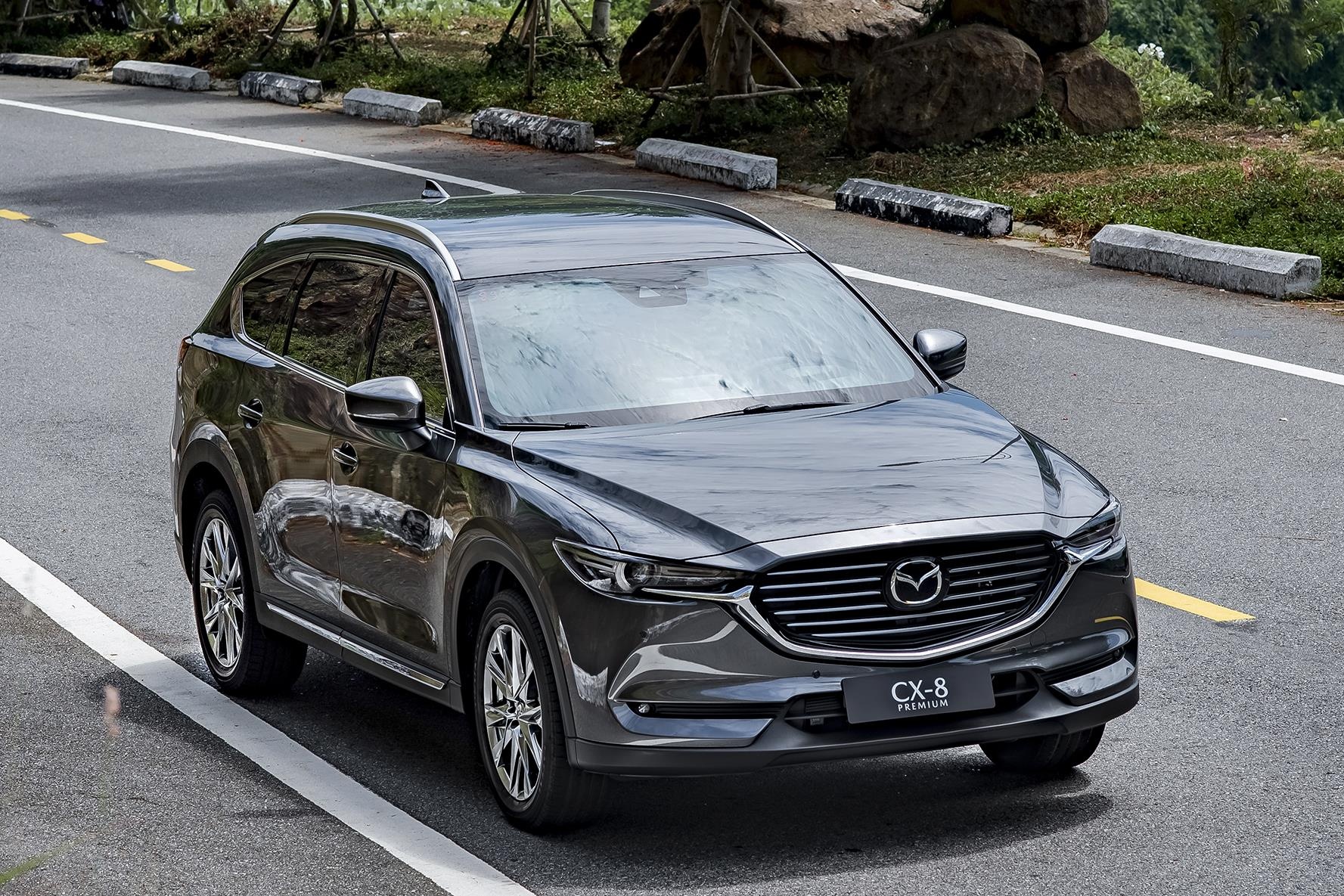 Mazda,  CX-8,  CX-5,  SUV,  xe 7 cho anh 5