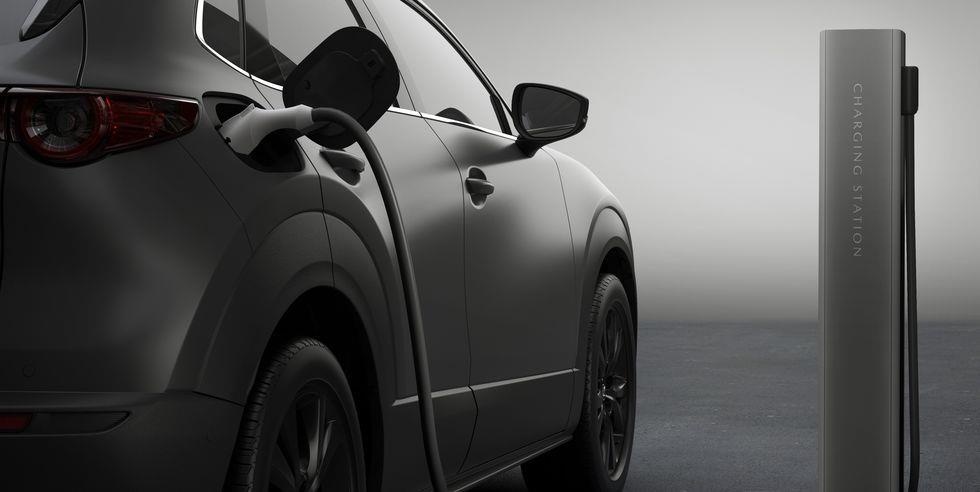 Xe dien dau tien cua Mazda se ra mat vao thang sau hinh anh