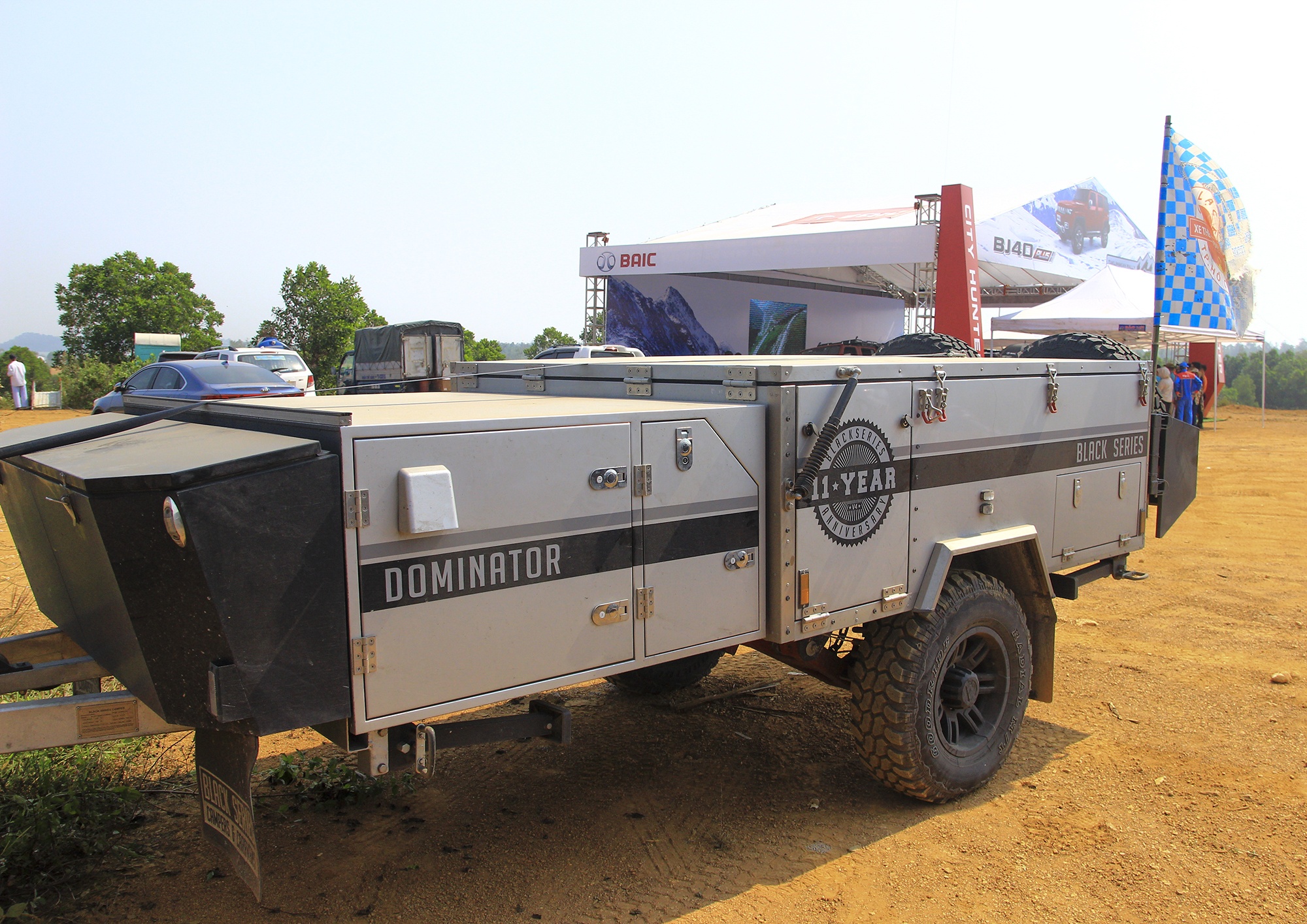 xe ban tai,  ro mooc,  cam trai,  nau nuong anh 3