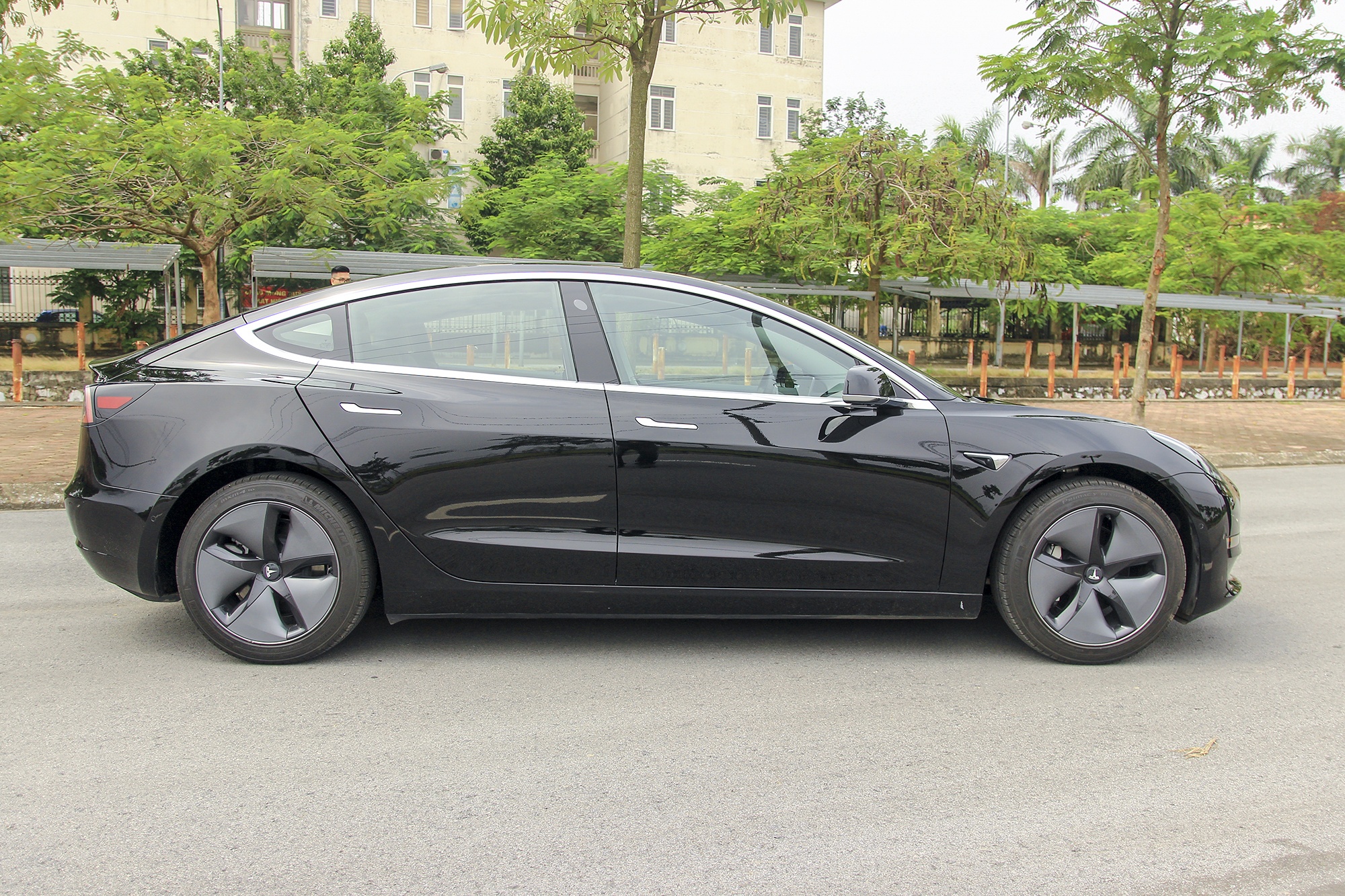 Tesla, Model 3, xe điện ảnh 7 Tesla, Model 3, xe dien anh 7