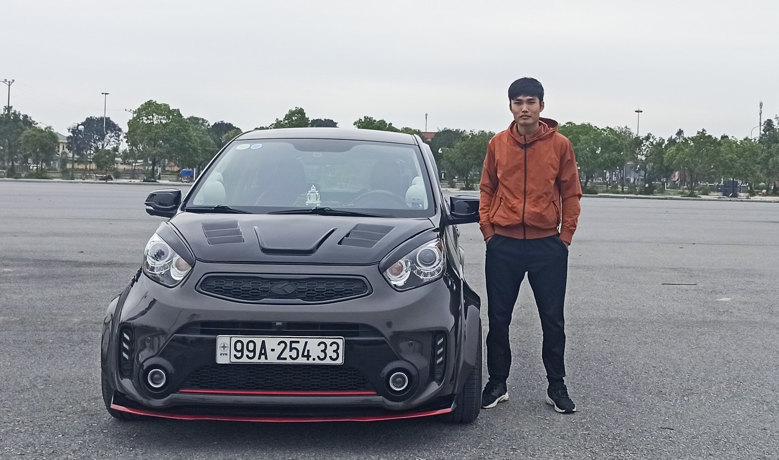 Morning,  xe co nho,  vanh,  lop anh 7