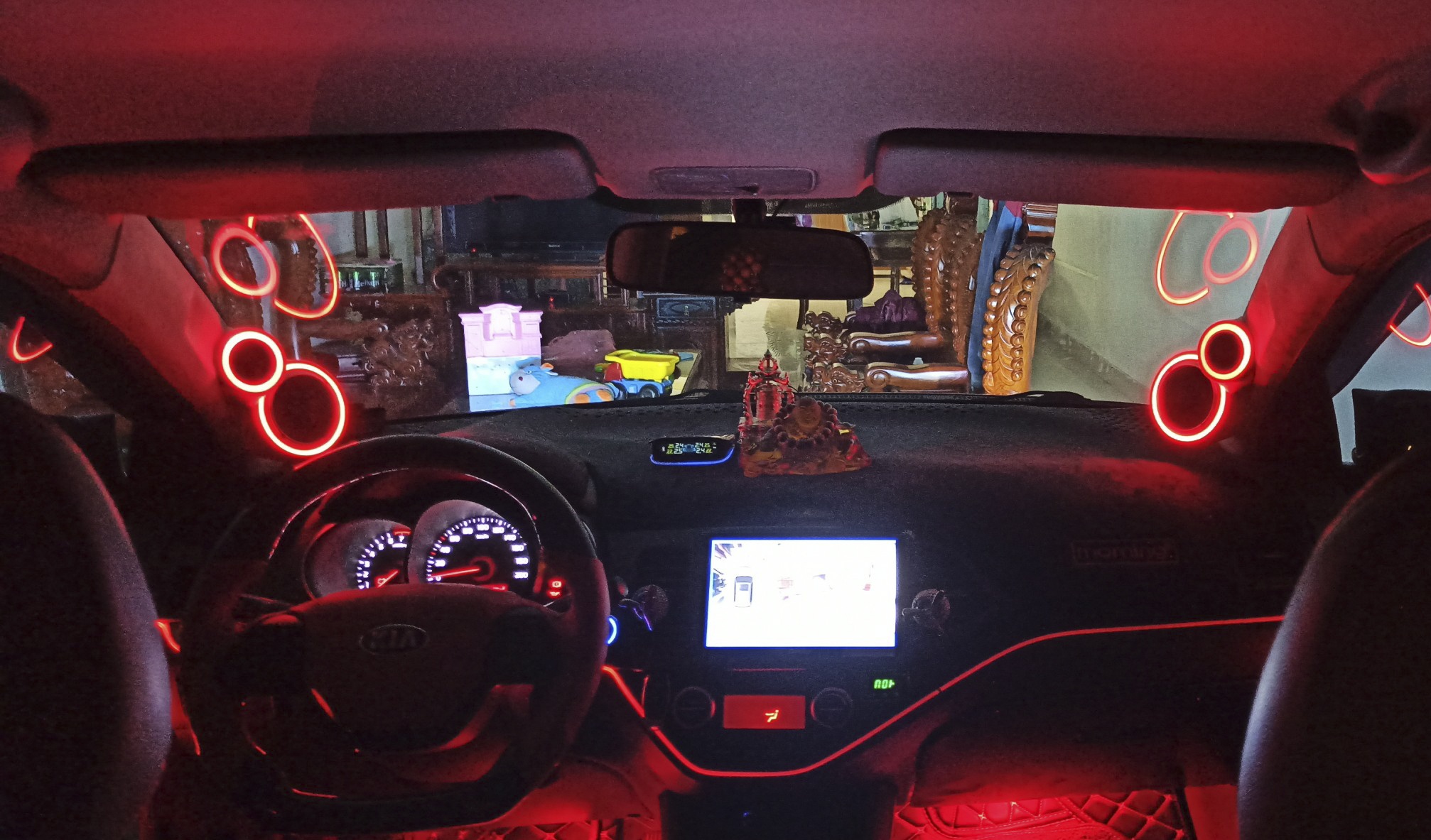 Morning,  xe co nho,  vanh,  lop anh 6