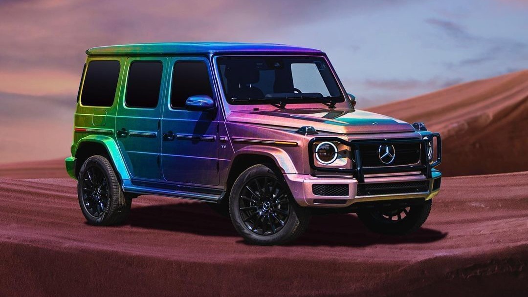 Chiec Mercedes-Benz G-Class co 7 sac cau vong hinh anh