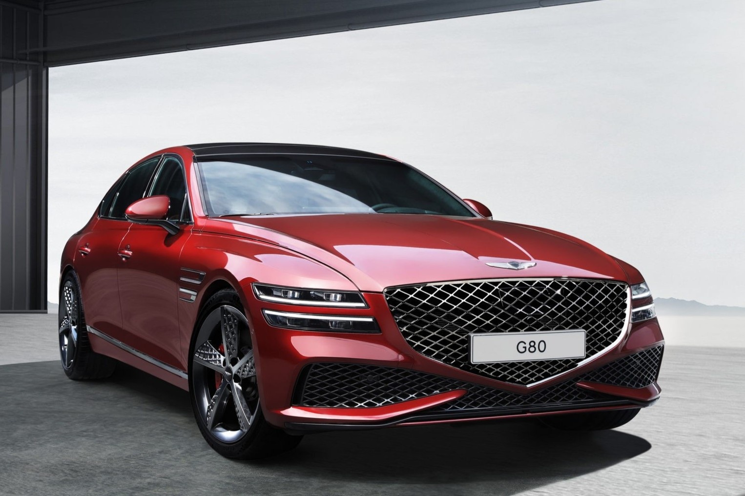 Genesis G80 2022 co them phien ban Sport hinh anh
