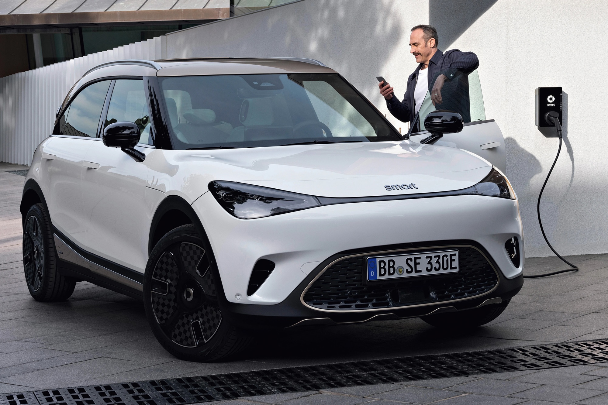 Xe dien Smart #1 co pham vi di chuyen 440 km hinh anh