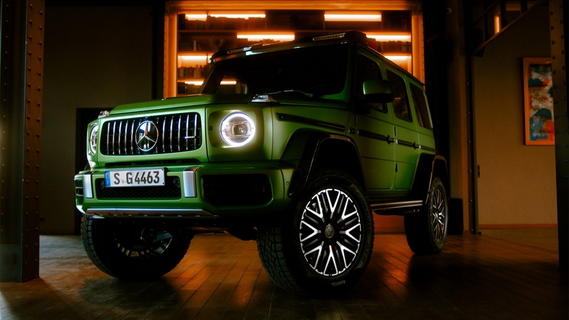 Mercedes-AMG G63 ban 4×4² lo dien hinh anh