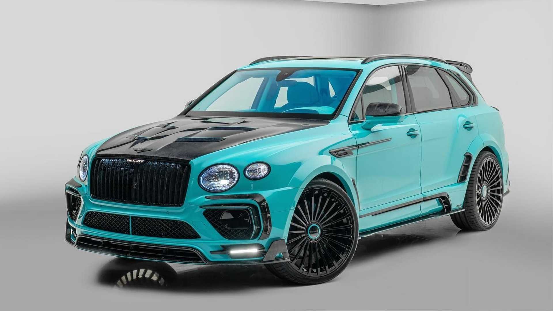 Bentley,  Bentayga Speed,  Mansory anh 1