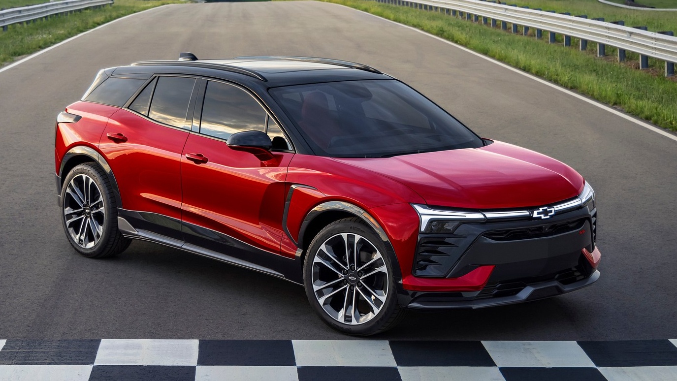 Xe dien Chevrolet Blazer 2024 co hanh trinh 514 km hinh anh