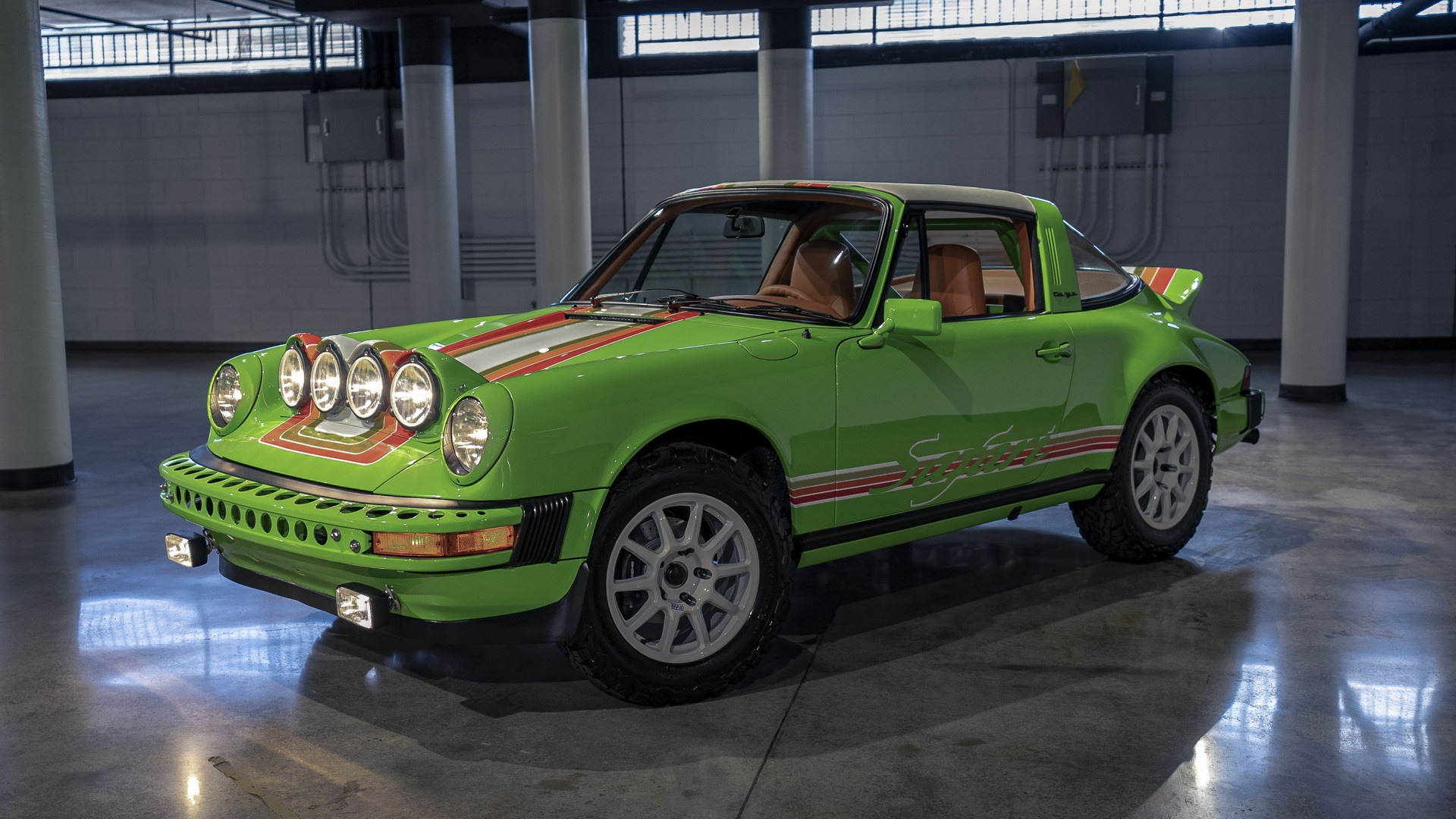 Porsche Carrera Targa doi 1974 ban do offroad hinh anh