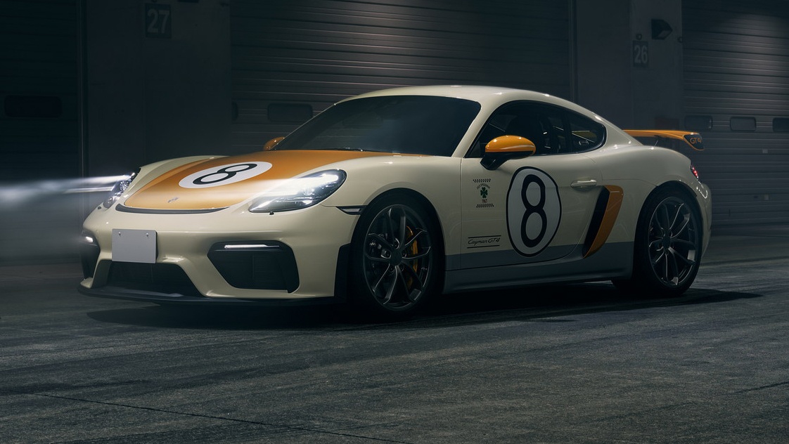 Porsche 718 Cayman GT4 ban ky niem xe dua 906 huyen thoai hinh anh