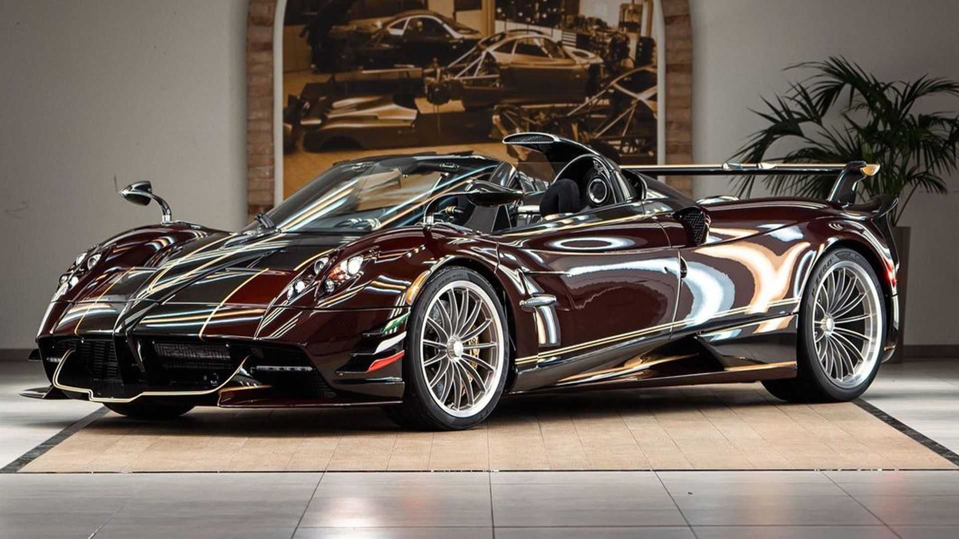 Sieu xe mui tran Pagani Huayra Dinamica Evo lo dien hinh anh