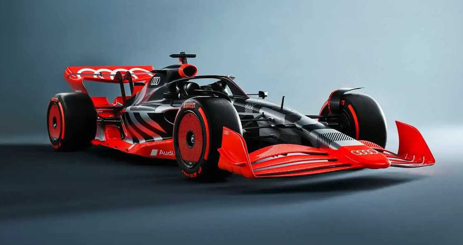 Audi gioi thieu xe dua F1 hinh anh