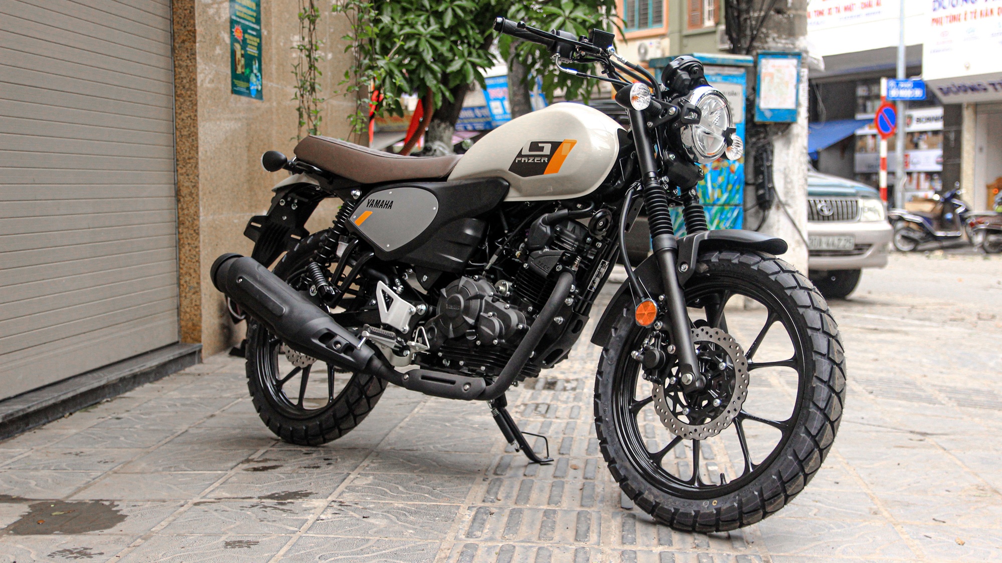 Chi tiet xe con tay Yamaha GT150 Fazer o Viet Nam hinh anh