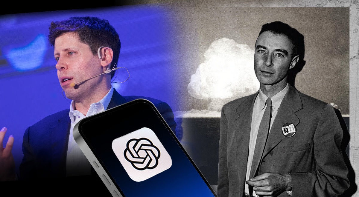 Diem tuong dong giua Sam Altman va ‘cha de' cua bom nguyen tu hinh anh